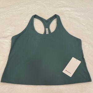 Lululemon Athletica Teal Nulu Racerback Tank NWT